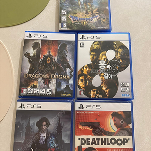 ps5 드퀘3 드래곤도그마2 용과같이8 피의거짓 등 팝니다
