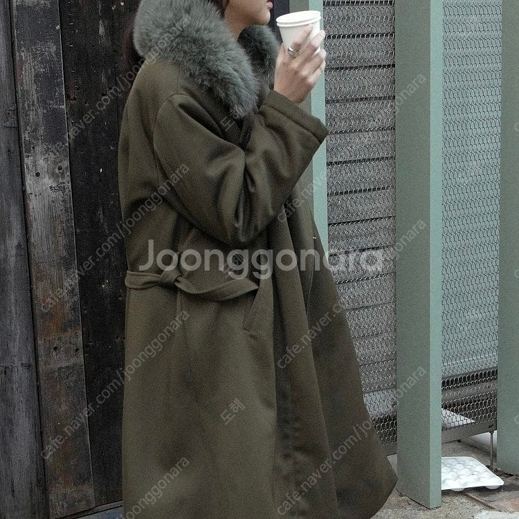 베르데오시도 046. Field Coat with Co...--3