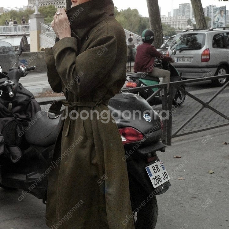 베르데오시도 046. Field Coat with Co...--6