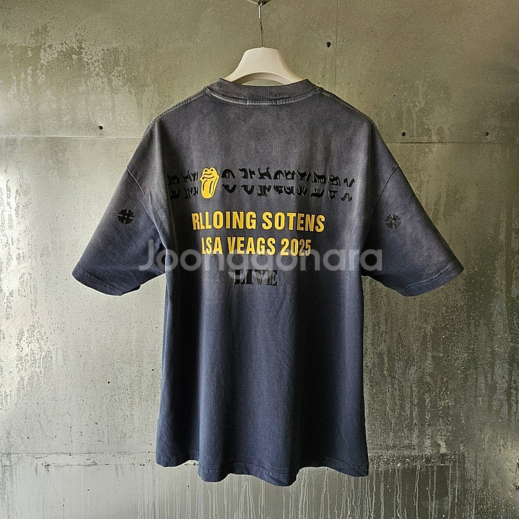 크롬하츠. 25SS 피그먼트 반팔 티셔츠--1