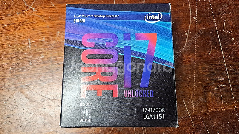 인텔 8세대 Intel i7-8700K CPU 풀박스 ...--0