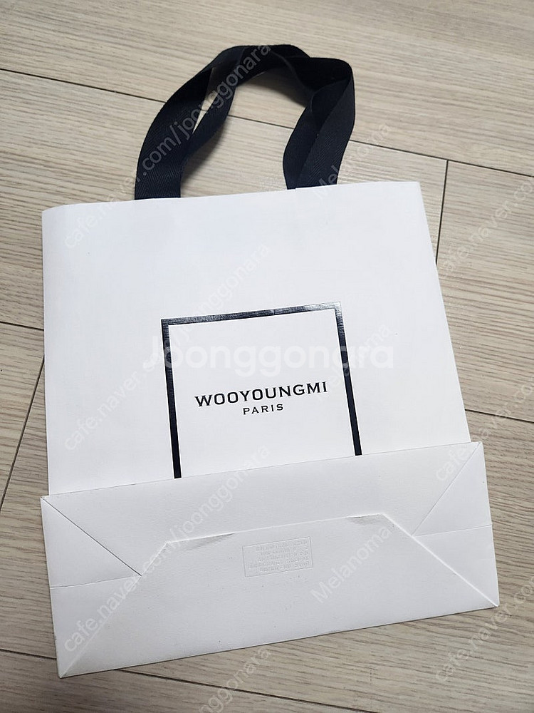 우영미 쇼핑백 27×29×10.5 배포8000--2