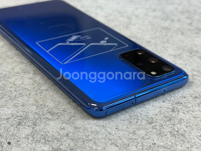 갤럭시S20플러스 블루 256G 깨끗한 가성비꿀폰 검수완료 정상작동 서브용 추천 13만 판매해요--6