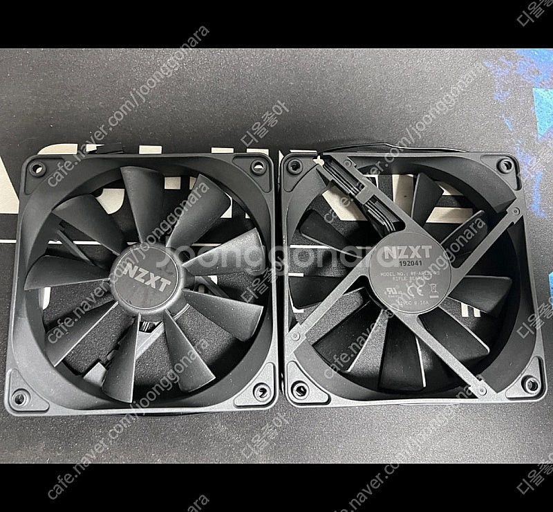커세어 NZXT 컴퓨터팬 시스템팬 120mm 팝니다--0