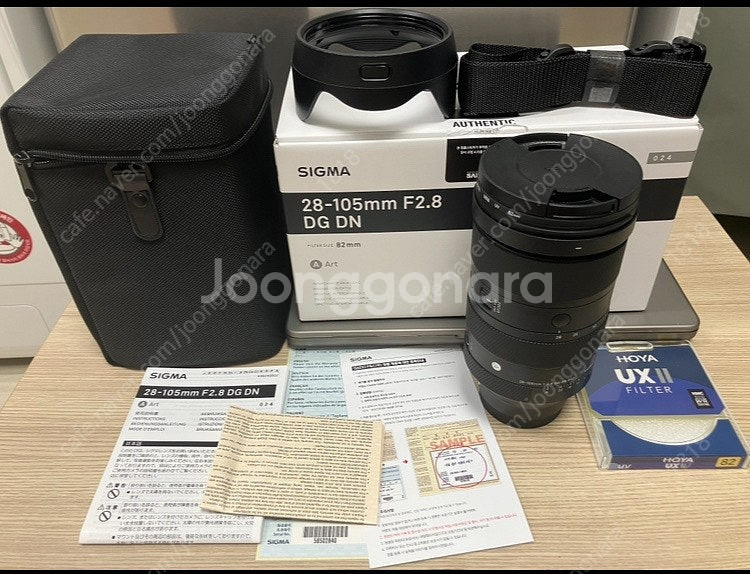 시그마 아트 28-105mm f2.8 dg dn 민트급...--0