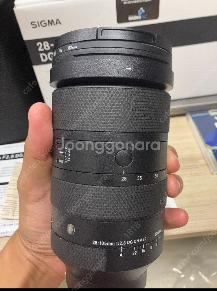 시그마 아트 28-105mm f2.8 dg dn 민트급...--1
