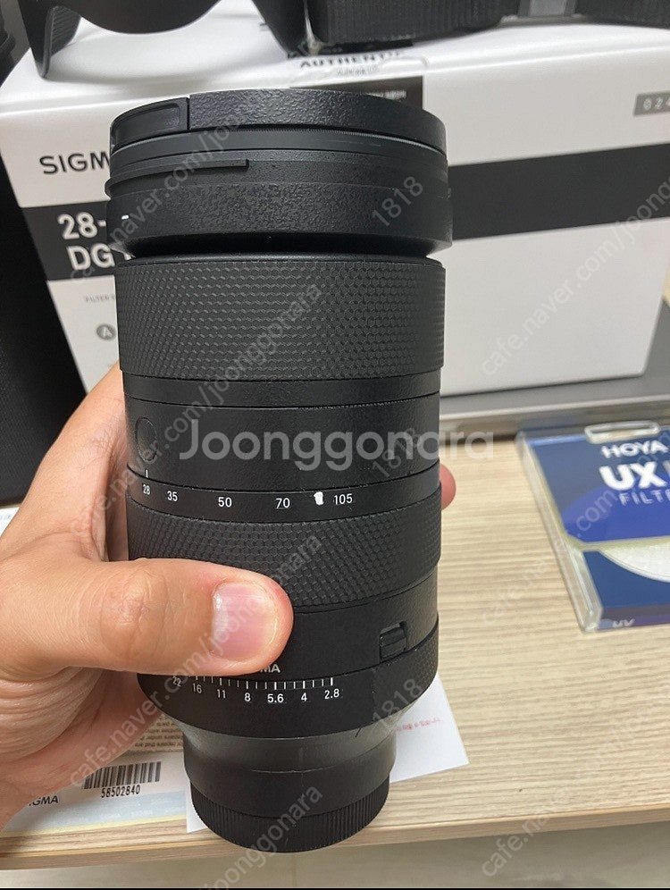 시그마 아트 28-105mm f2.8 dg dn 민트급...--2