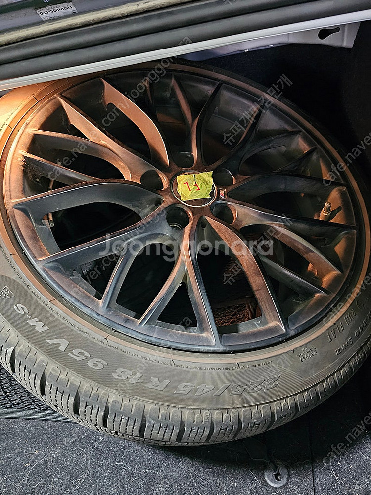 BMW 320d F30 LCI 18인치 휠& 피렐리 윈...--2