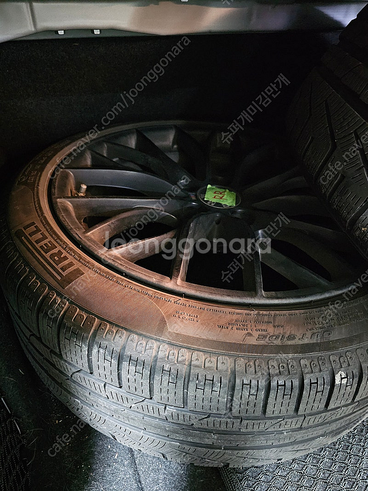 BMW 320d F30 LCI 18인치 휠& 피렐리 윈...--3