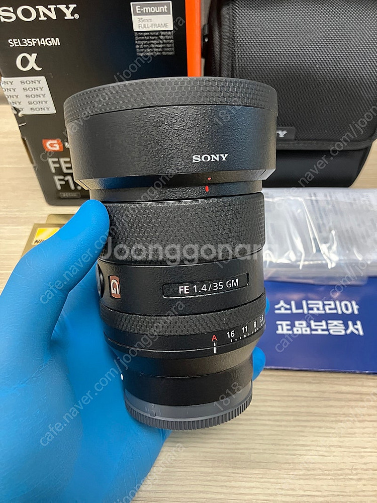 소니 35gm 삼오금 거의 새것 스킨/박풀, 니콘 아크...--1