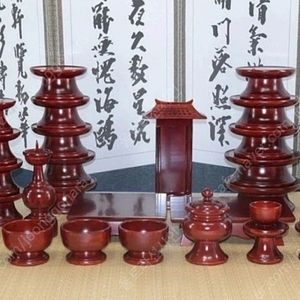 남원 제기세트 37p, 제기함, 6폭 병풍