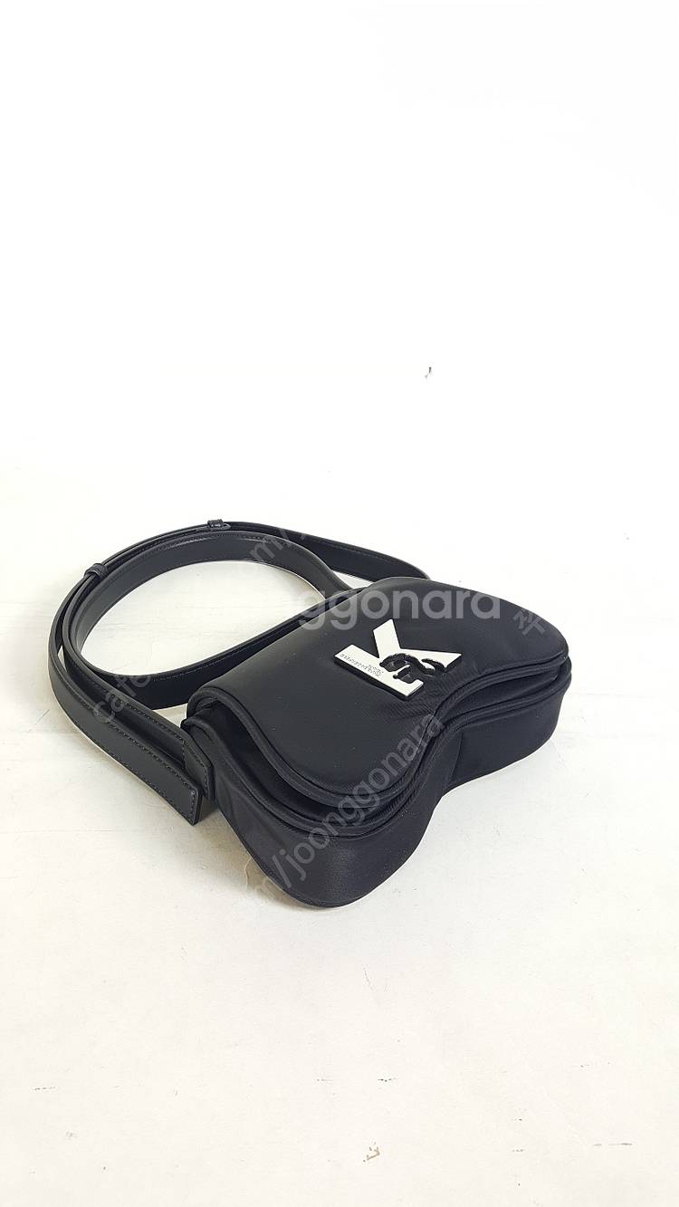 칼라거펠트 선글라스 검정 나일론 여성 나노 크로스백 정...--4