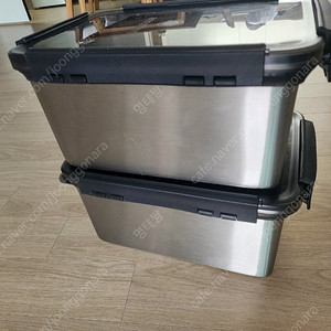 삼성 메탈쿨링 김치통 10.3L 2개