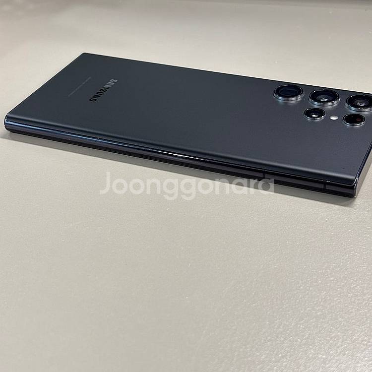 갤럭시S22울트라 블랙색상 256용량 22년7월개통 미...--7