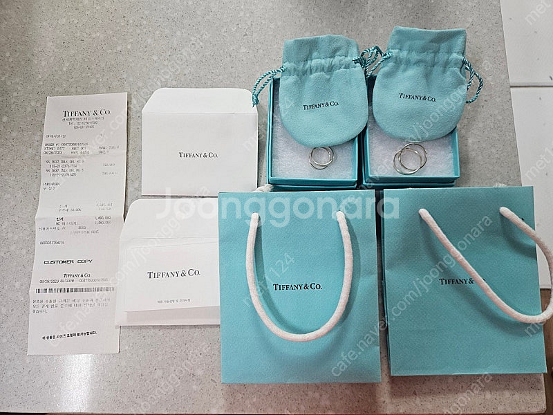 티파니앤코 반지 판매합니다--0