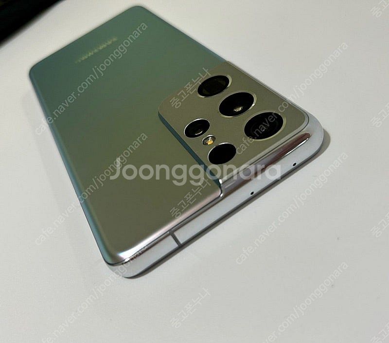 갤럭시 S21울트라 실버 S급 중고폰공기계--4