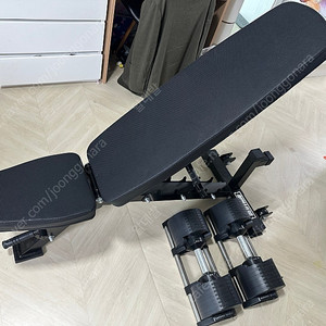누오 덤벨(32kg, 무게조절)과 데드스루 인클라인 벤치 팝니다