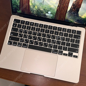 (가격 낮춤 급매)맥북에어 m2 스타라이트 고급형 (13인치, 512gb, 10gpu)