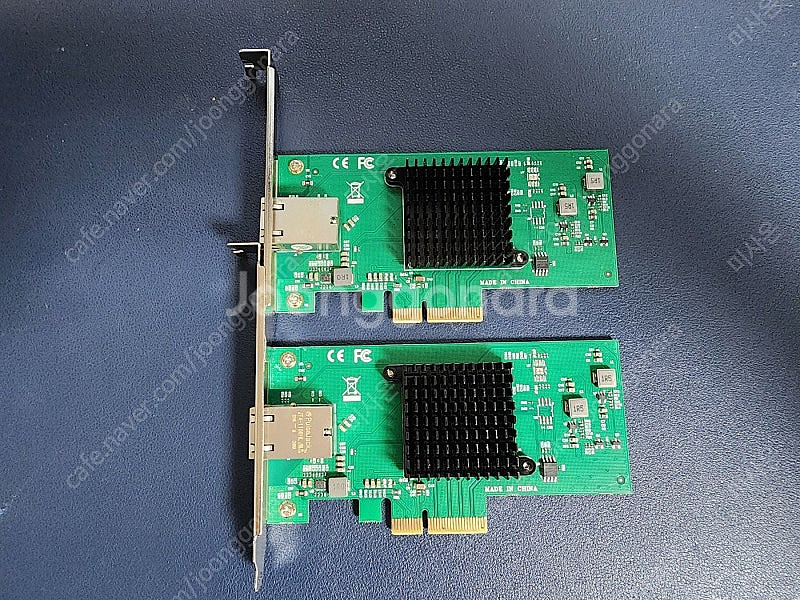10G 랜카드 557CP-10G-MV 2개 개당3만 컨...--0