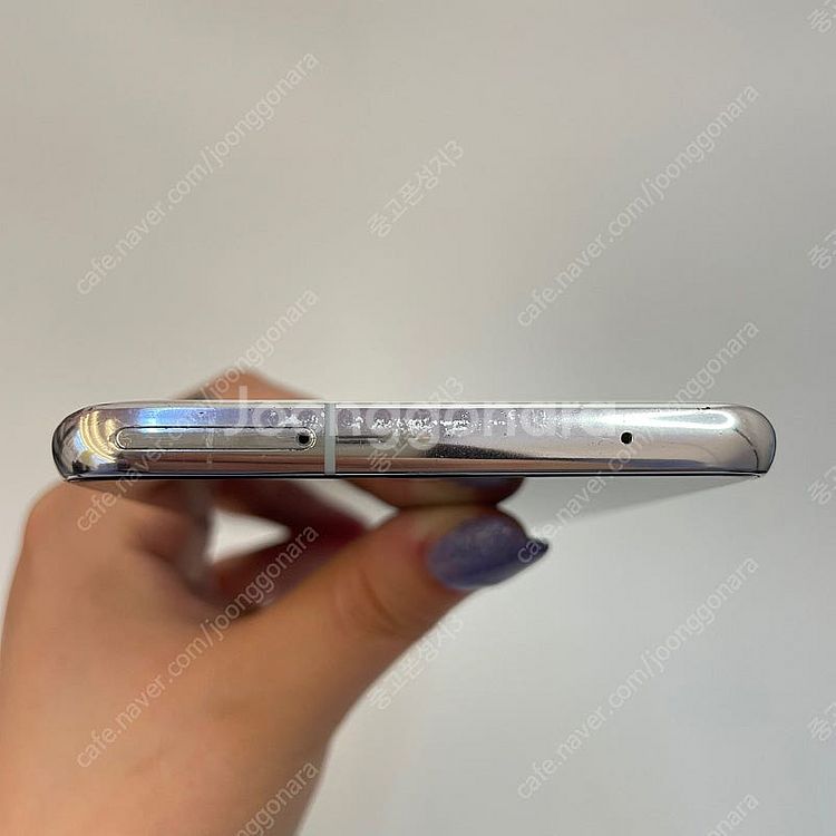 91296(울산중고폰) 갤럭시A90 실버 128GB 판...--3