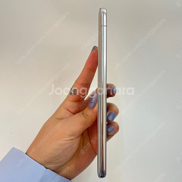 91296(울산중고폰) 갤럭시A90 실버 128GB 판...--5