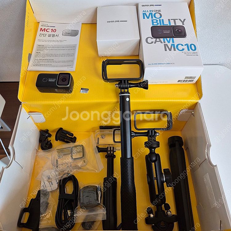 아이나비 mc10 액션캠 4K 새상품 추가용품 포함 5...--2