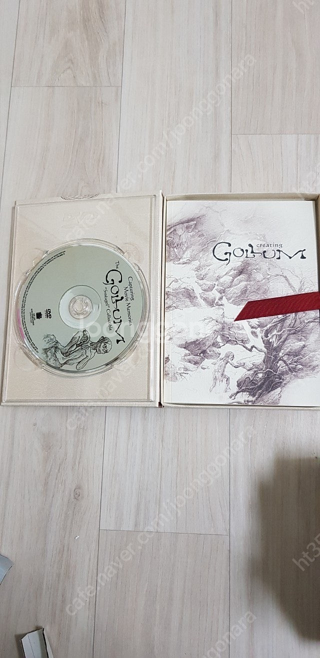 반지의제왕 두개의탑 DVD 골롬 피규어 셋트(개봉양품)--2