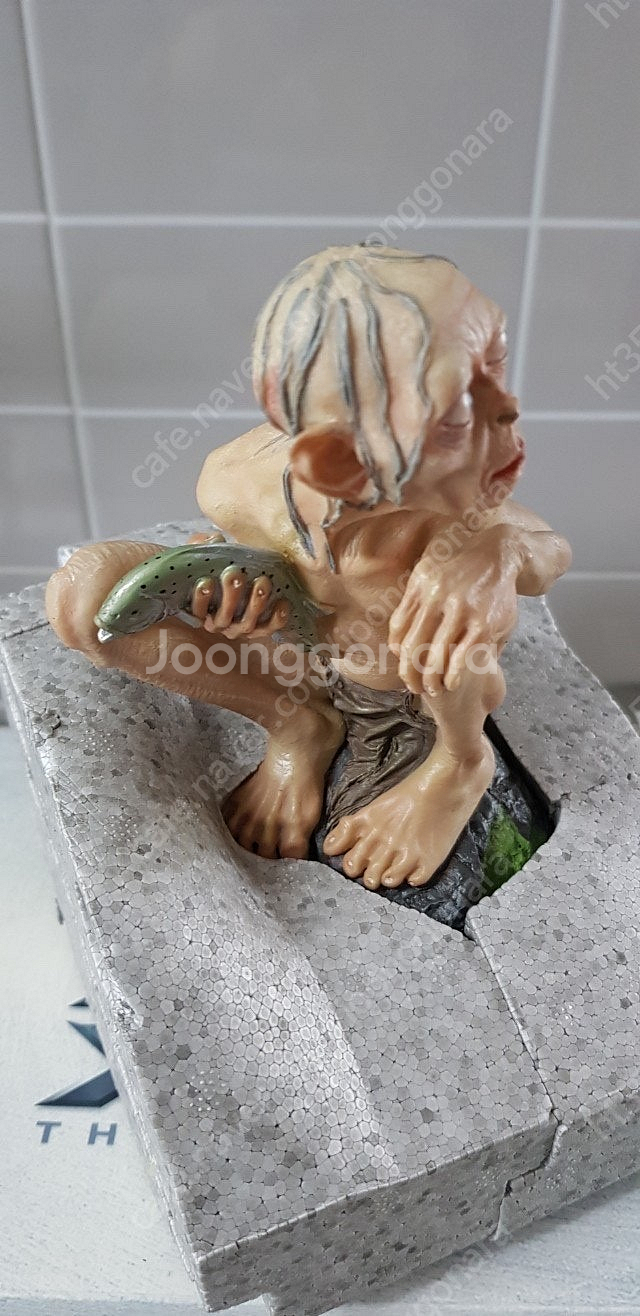 반지의제왕 두개의탑 DVD 골롬 피규어 셋트(개봉양품)--5