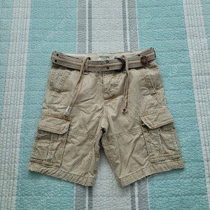 아베크롬비 Abercrombie 빈티지 카고반바지 32