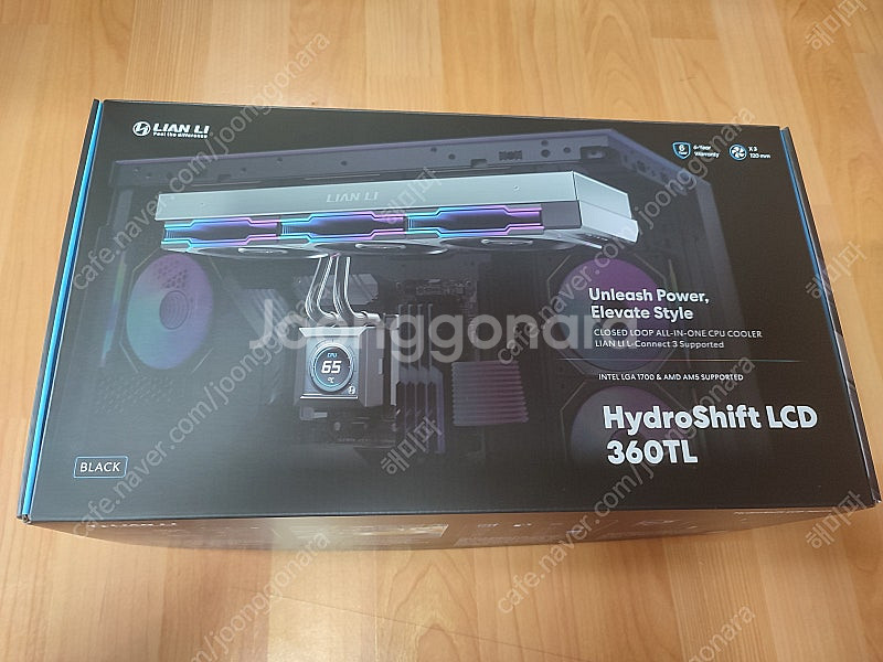 리안리 Hydroshift LCD 360TL 블랙 판매...--0