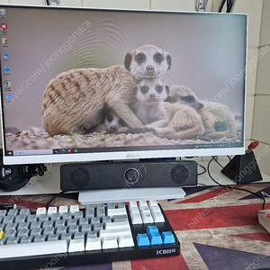 부산 본체 모니터100zh일체