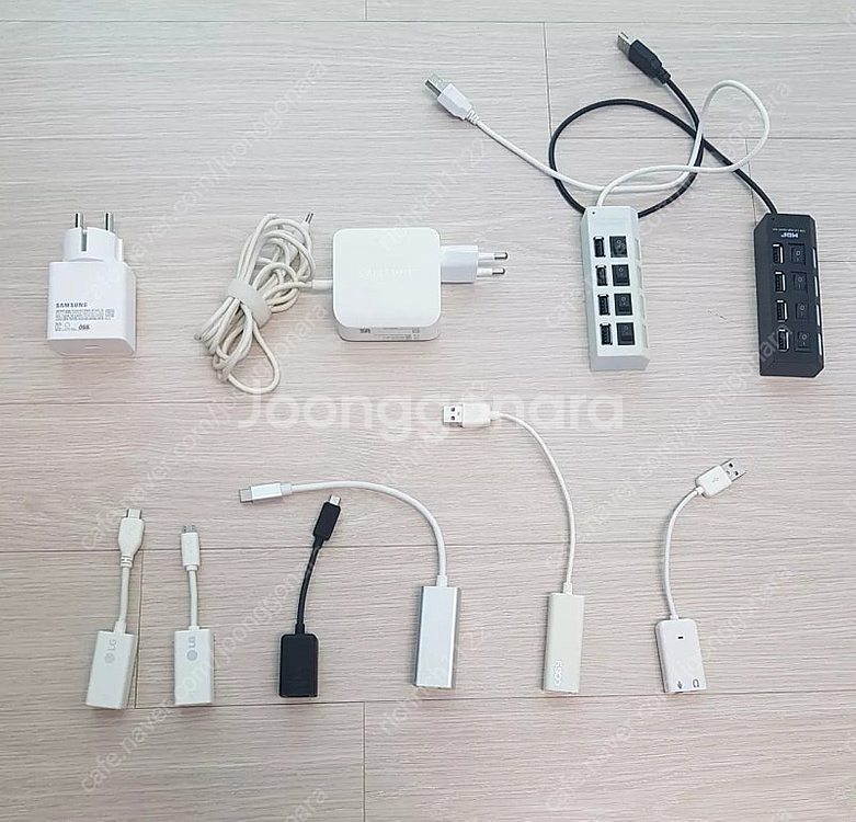 노트북 충전기, usb멀티탭, 랜선 젠더, 헤드셋 팝니...--0