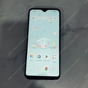 시나모롤키즈폰 화이트 128용량 무잔상 매우깨끗 5만원 판매합니다!