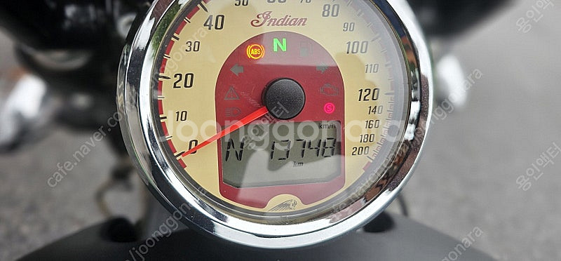 2017년 인디언 스카우트 바버커스텀 13,000km ...--9