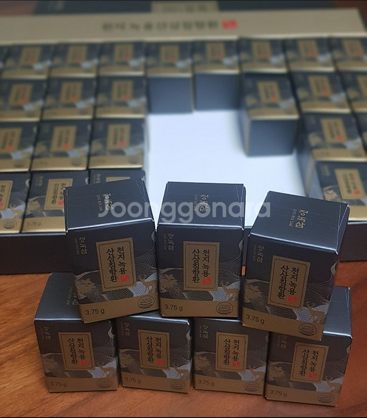 정녹삼 천지 녹용산삼침향환 선물세트 30,000원에 판...--1