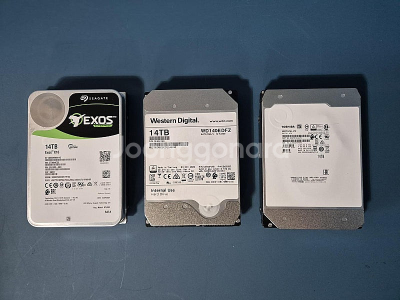 [판매]시게이트 ,도시바 14TB 14테라 EXOS M...--0