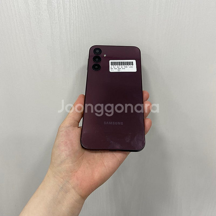 96421 갤럭시A24 레드 128GB 부산 중고폰 팝...--2