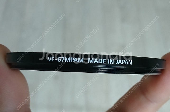 67mm 소니 칼자이즈필터(VF-67MPAM) 팝니다.--2