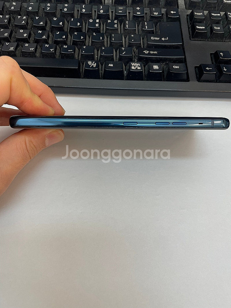 LG G8 블루 128GB 무잔상 가성비좋은 중고6만팝...--6