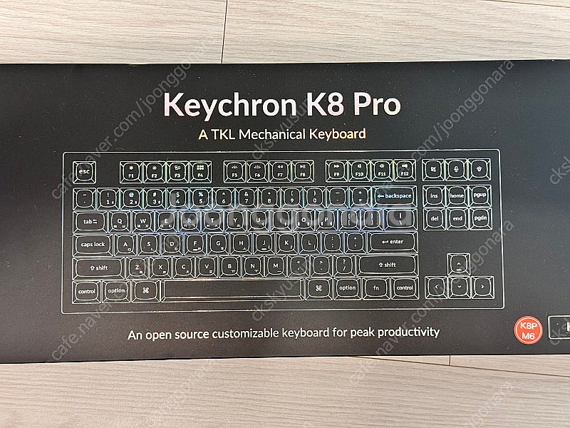키크론 k8 프로 k8p m6 저소음적축 알루미늄 키보...--0