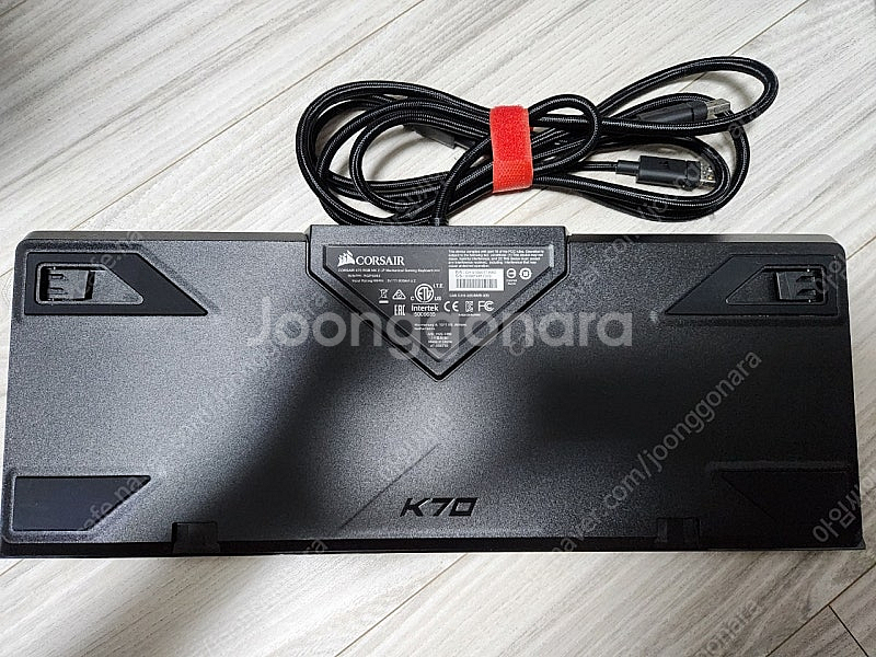커세어 K70 RGB MK.2 LOW PROFILE 적...--4