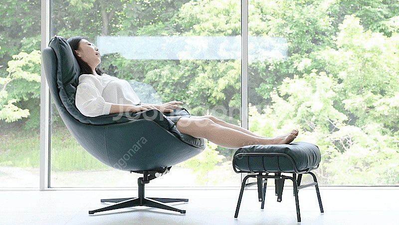 버즈가구 밀로스 벨러체어 1인용 리클라이너 소파 (스툴...--1