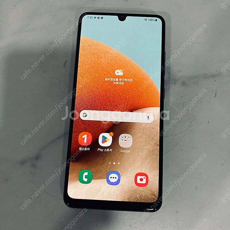갤럭시 A32 화이트 64G 깨끗한기기 6만5천원 판매...--4