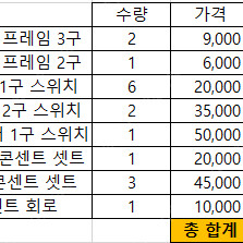 융 스위치 할인판매 합니다~~