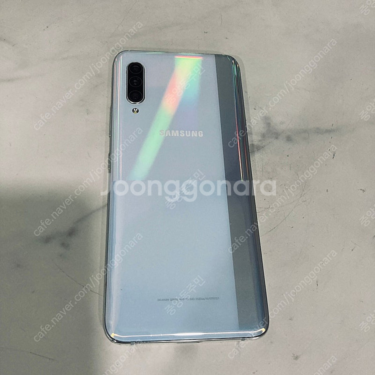 갤럭시 A90 화이트 128용량 깨끗한기기 6만5천원 판매합니다!--1