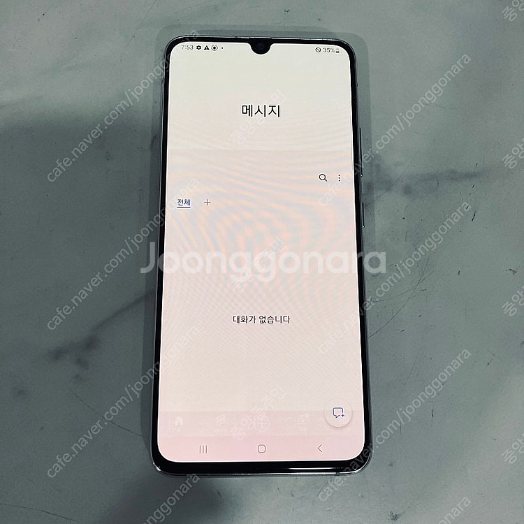 갤럭시 A90 화이트 128용량 깨끗한기기 6만5천원 판매합니다!--5