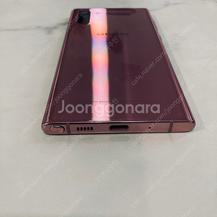 갤럭시 노트10 핑크 256기가 액정깨끗! 무잔상! 1...--2