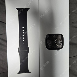 어제 구입한 애플워치10 티타늄 블랙 46mm 단순개봉