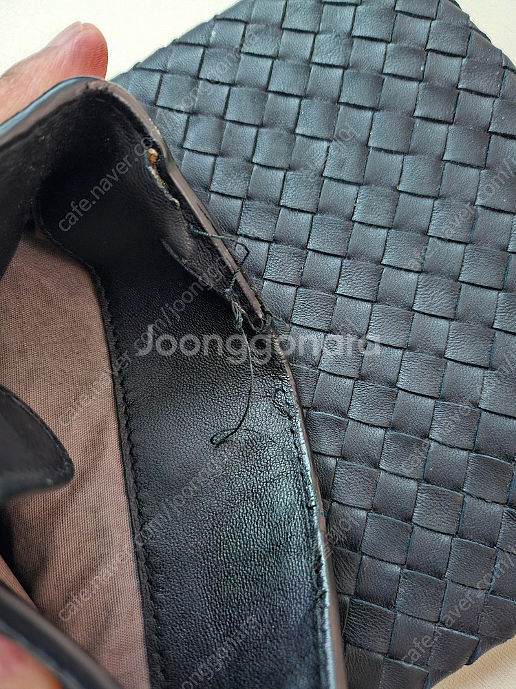 (정품) 보테가베네타 클러치 아이패드케이스(하자있음)--3