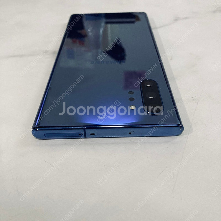 갤럭시 노트10플러스 블루 256기가 12만원 판매합니...--3